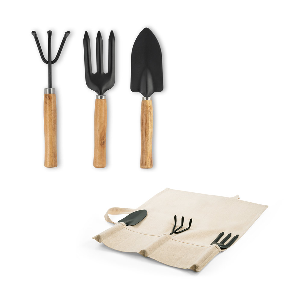 Set de jardinería de 3 herramientas personalizado